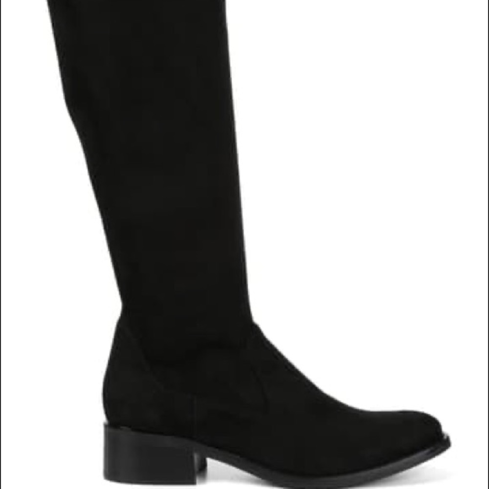 Donald J. Pliner Zela Crepe Stretch Knee High Boot